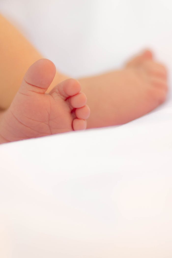 Baby's Feet Macro Photography